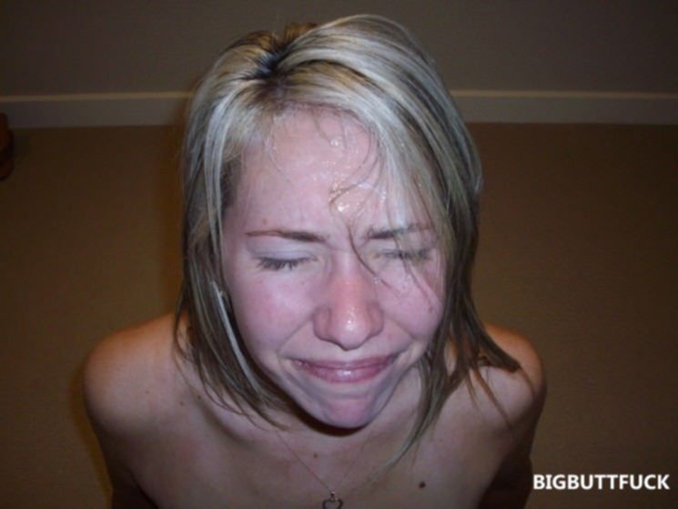 Фото подборка со спермой на лицо развратным давалкам